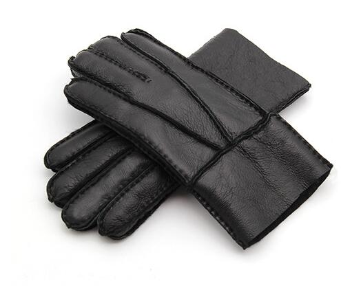 Men's Gloves Sheepskin Fur Gloves