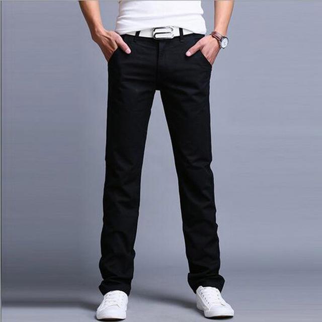 Pantalones Casuales Pantalones De Hombre