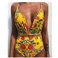 One Piece Swimsuit Backless Monokini Swimwear Women