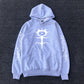 Printed hooded sweatshirt