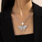 Ornaments Simple Single-layer Tassel Twist Chain Necklace For Women