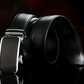 Men's belt leather automatic buckle leather belt