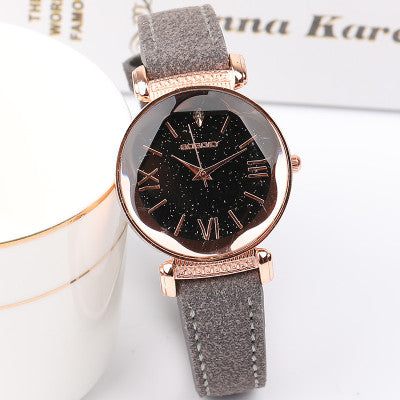 Reloj de lujo para mujer, relojes de cielo estrellado para mujer, moda