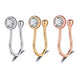 New Zircon Nose Ring Exquisite Non-piercing Nasal Splint Round Diamond Nasal Splint Factory Direct Sales Piercing Jewelry