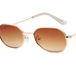 Polygonal sunglasses irregular small box colorful marine film sunglasses men cross-border sales glasses