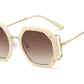 Fashion polygon sunglasses women