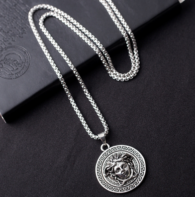 Hiphop pendant titanium steel chain pendant for men and women