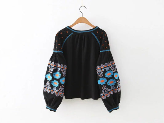 Lace-up cardigan jacket women