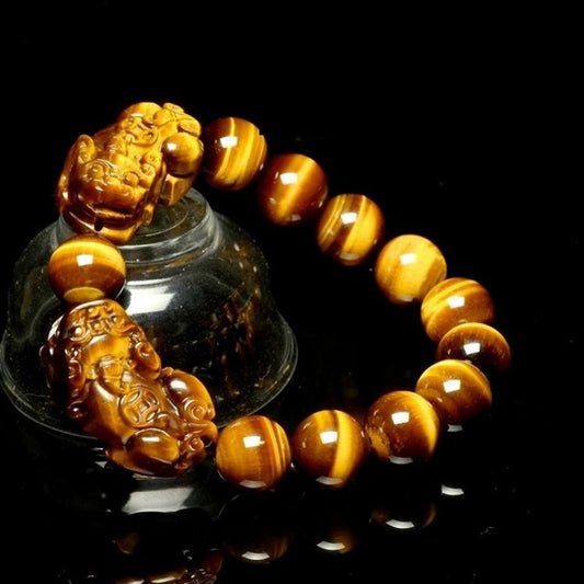 Natural tiger's eye bracelet men and women