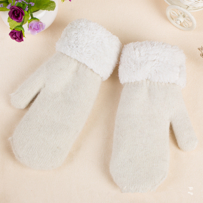 Wool gloves for women