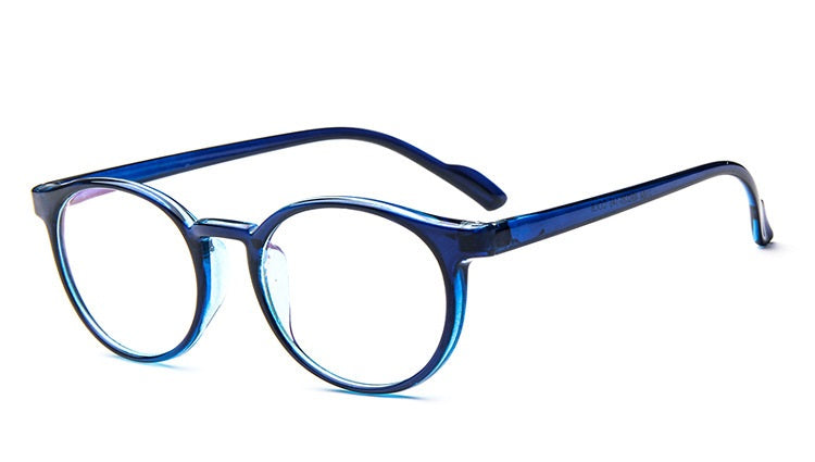 Optical Glasses Frame Eyeglasses With Clear Lens Glass Men Women Vintage Round Clear Transparent Women's Fake Glasses Frames