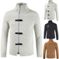 Men's zipper cardigan sweater men