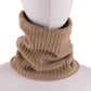 Hooded Knitted Scarf For Men And Women To Keep Warm And All-match Woolen Scarf