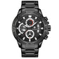 WWOOR Fashion Mens Watches Top Brand Luxury Gold Full Steel Quartz Watch Men Waterproof Sport Chronograph Relogio Masculino