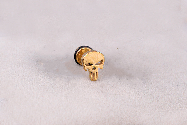 Personalized Skull Earrings For Men