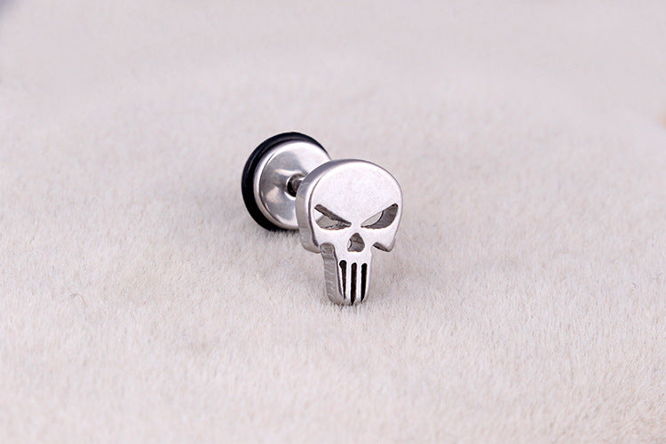 Personalized Skull Earrings For Men