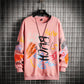 SingleRoad Mens Crewneck Sweatshirt Men Harajuku Oversized Japanese Streetwear Hip Hop Black Hoodie Men Sweatshirts Hoodies