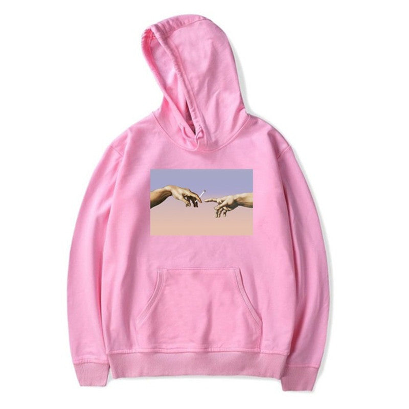 Men's Hooded Sweatshirts Fit Loose Sweatshirts