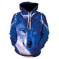 3D Digital Printing Hooded Sweatshirt Fashion Pullover Sweatshirt Sweatshirt