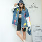 New Korean Style Heavy Industry Denim Jacket Women