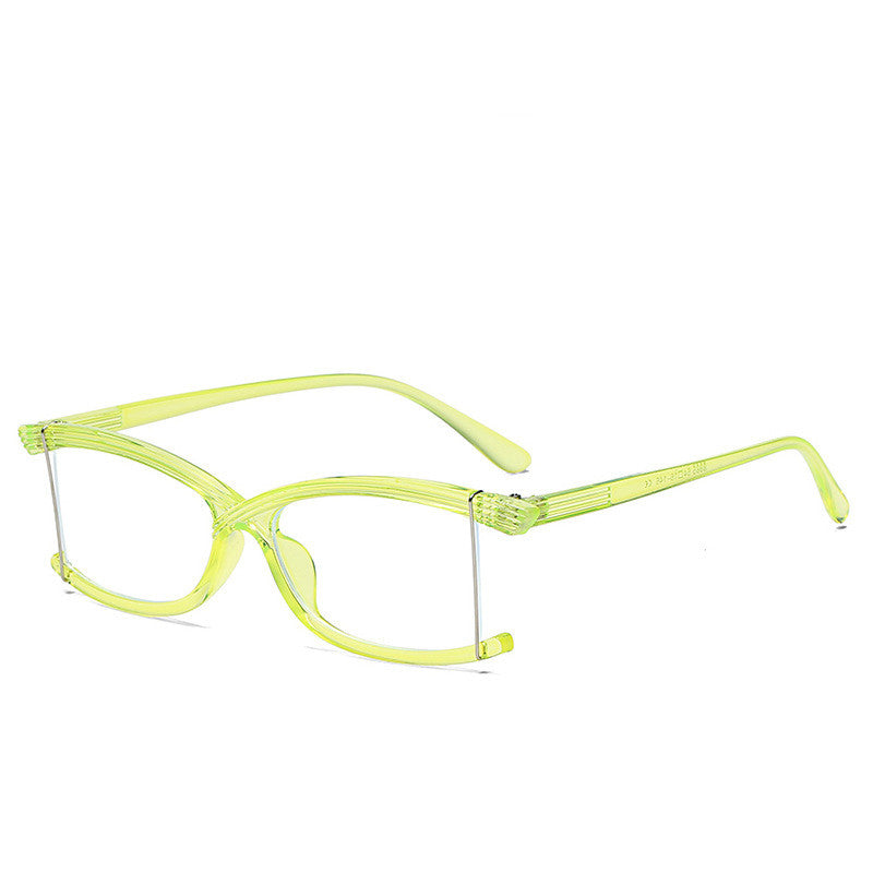 Men And Women Anti - Blue - Ray Glasses Fashion Street Shot Flat Mirror