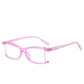 Men And Women Anti - Blue - Ray Glasses Fashion Street Shot Flat Mirror