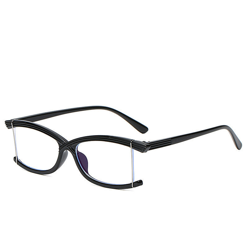 Men And Women Anti - Blue - Ray Glasses Fashion Street Shot Flat Mirror