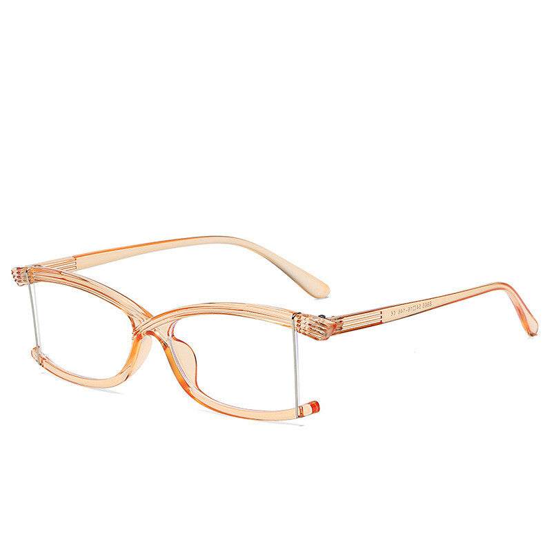 Men And Women Anti - Blue - Ray Glasses Fashion Street Shot Flat Mirror