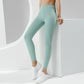 LULU Same Paragraph Yoga Pants Ninth Pants Women High-waisted Hips And Abdomen Tight Fitness Pants