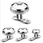 Body Piercing Pure Titanium Spot Invisible Ring