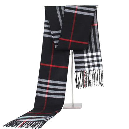 Casual Plaid Middle-aged And Elderly Couples