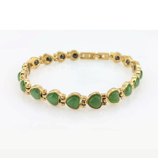 Pulseras Pulsera de oro plateado para hombres y mujeres