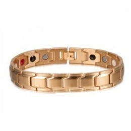 Pulseras Pulsera de oro plateado para hombres y mujeres