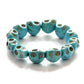 Jewelry Bracelet Synthetic Turquoise Skull Bracelet