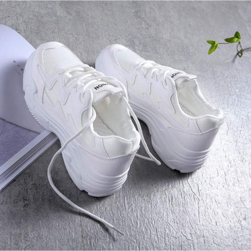 Zapatillas De Deporte De Mujer Zapatos Blancos Zapatos Pequeños De Moda Blancos