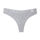 G-string Cotton Women's Underwear Comfortable Casual T back Female Solid Color Low Waist Thong Intimate Lingerie