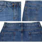 Wear Frayed Long Skirts Women's Long Skirts Denim Skirts