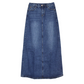 Wear Frayed Long Skirts Women's Long Skirts Denim Skirts