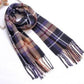 Men'S Wool Scarf Short Winter Warm Thin Neck Scarf Plaid Elderly Middle Aged Youth Leisure