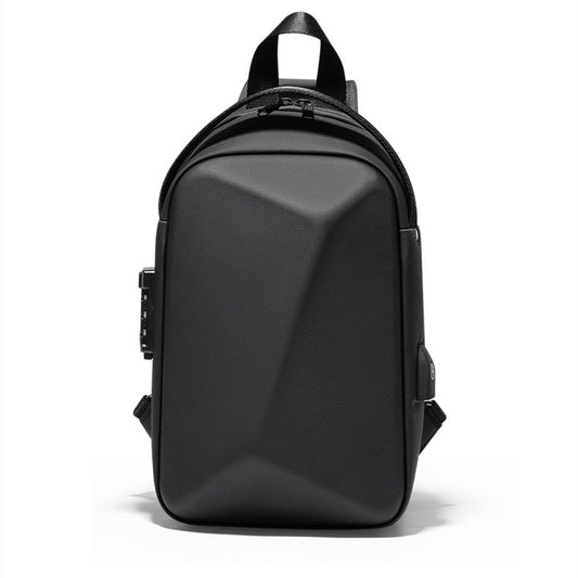 Compatible con Apple, Rowe Bolso Bandolera de Nuevo Diseño para Hombres Apto para iPad de 10,2 Pulgadas Bolso de Hombro Impermeable antirrobo Bolsos de Pecho con Carga USB