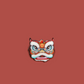 Chinese Style Lion Dance Brooch For Men And Women