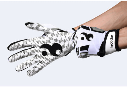 Guantes de Rugby de fútbol americano, guantes de béisbol antideslizantes para deportes al aire libre de silicona para hombres y mujeres