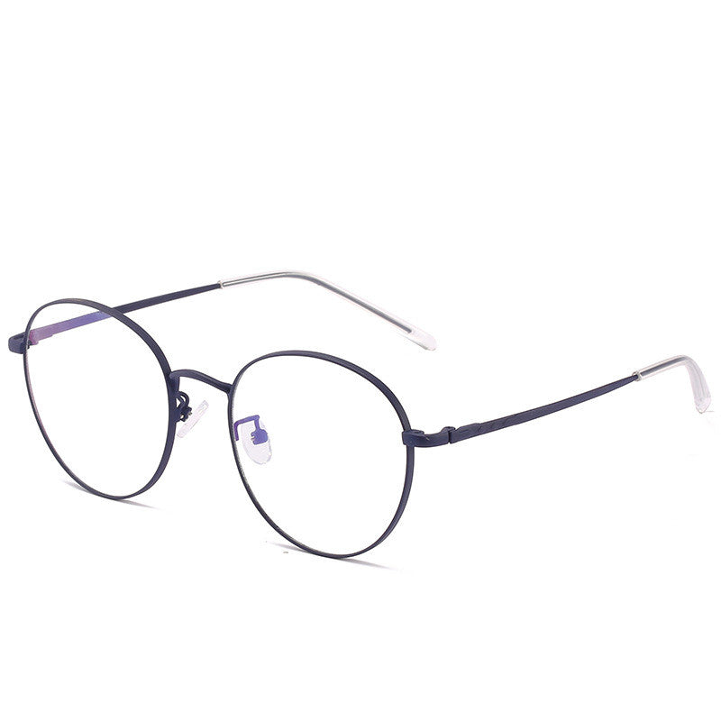 Elastic Lacquer Flat Mirror Women Can Be Equipped With Myopia Glasses Frame Light Glasses