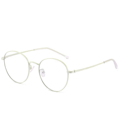 Elastic Lacquer Flat Mirror Women Can Be Equipped With Myopia Glasses Frame Light Glasses