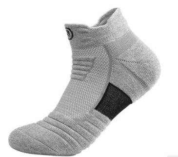 Elite Socks Calcetines gruesos para hombre, desodorante con parte inferior de toalla, calcetines para correr de secado rápido