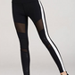 Spring New Yoga Pants Women Outdoor Running Sports Pants Sexy Mesh Stitching Stovepipe Hip Pants