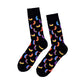Funny men and women tide socks