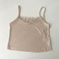 Camisole Women's Tops Summer Short Tops 2024 New Vintage Lace Slim Warm Ladies Bottoming Cute Tops For Women Camis