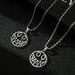Pendant Chain Jewelry Gift Couple Men Necklace Rock Hip-Hop Smiley-Face Stainless-Steel