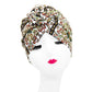 European And American Popular Retro Turban Hats African Handmade Spiral Flower Hats Bohemian Fashion Hats